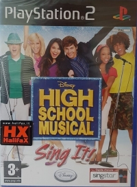 Disney High School Musical: Sing It! [IT] Box Art