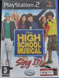 Disney High School Musical: Sing It! [NL] Box Art