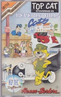 Top Cat Starring in Beverly Hills Cats Box Art