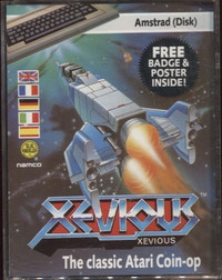 Xevious (disk) Box Art