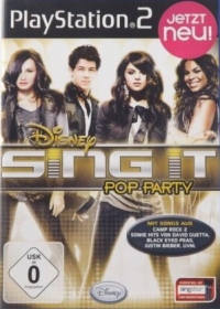 Disney Sing It: Pop Party [DE] Box Art