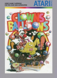 Clowns & Balloons Box Art