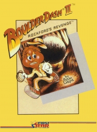 Boulder Dash II:  Rockford's Revenge Box Art