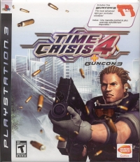 Time Crisis 4 + Guncon 3 Box Art