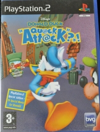 Disney's Donald Duck Quack Attack [NL] Box Art