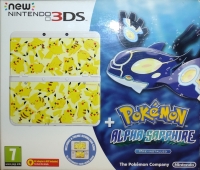 Nintendo 3DS - Pokémon Alpha Sapphire [EU] Box Art