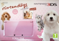 Nintendo 3DS - Nintendogs + Cats Pink Pack [UK] Box Art