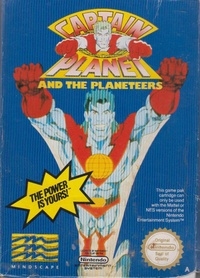 Captain Planet and the Planeteers (A) Box Art