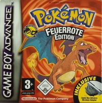 Pokémon Feuerrote Edition (Made in Japan) Box Art