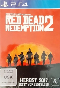 Red Dead Redemption 2 2017 Vorbestellen keepcase Box Art