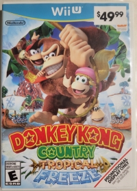 Donkey Kong Country: Tropical Freeze Display Only keepcase Box Art