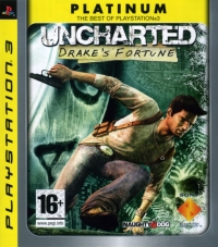Uncharted: Drake's Fortune - Platinum [CZ][HU][PL][SK] Box Art