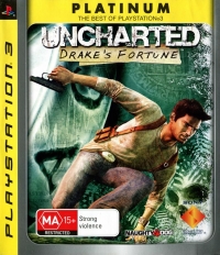 Uncharted: Drake's Fortune - Platinum Box Art