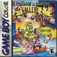 Game & Watch Gallery 2 (black ESRB) Box Art