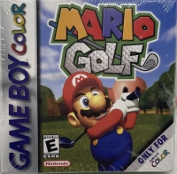 Mario Golf (black ESRB) Box Art