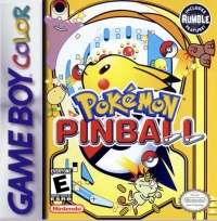 Pokémon Pinball (black ESRB) Box Art