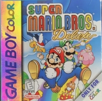 Super Mario Bros. Deluxe (white ESRB) Box Art