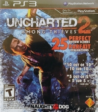 Uncharted 2: Among Thieves (25 Perfect Review Scores) [CA] Box Art