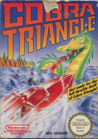 Cobra Triangle (NES Version) Box Art