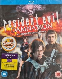 Resident Evil: Damnation (BD) [UK] Box Art