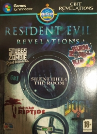 Resident Evil: Revelations / Dead Island: Riptide / Silent Hill 4: The Room / Doom 3: BFG Edition / Stubbs the Zombie in Box Art