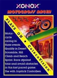 Motocross Racer (Xonox) Box Art