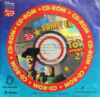 Disney/Pixar Toy Story 2 CD-ROM Sampler Box Art