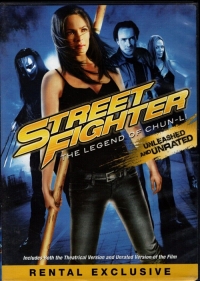 Street Fighter: The Legend of Chun Li (DVD / Rental Exclusive) Box Art