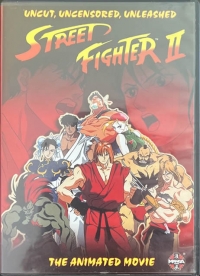 Street Fighter II: The Animated Movie (DVD / Manga Video) Box Art