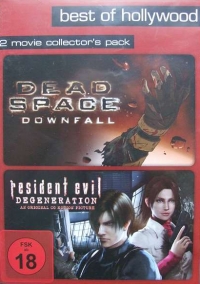 Dead Space: Downfall / Resident Evil: Degeneration - Best of Hollywood (DVD) Box Art