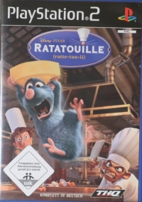 Disney/Pixar Ratatouille (large USK rating) Box Art