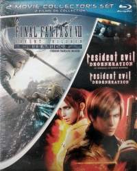 Final Fantasy VII: Advent Children Complete / Resident Evil: Degeneration - 2 Movie Collector's Set (BD) Box Art