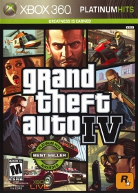 Grand Theft Auto IV - Platinum Hits Box Art