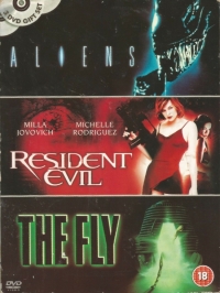 Aliens / Resident Evil / The Fly (DVD) Box Art