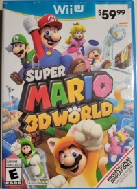 Super Mario 3D World Display Only keepcase Box Art