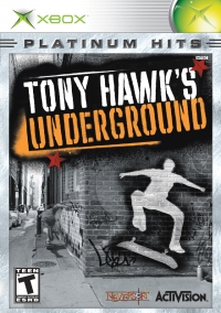 Tony Hawk's Underground - Platinum Hits Box Art