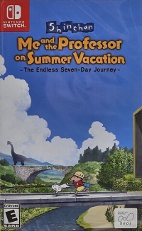 Shin-chan: Me and the Professor on Summer Vacation: The Endless Seven-Day Journey Box Art