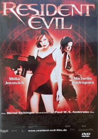 Resident Evil (DVD / Universum Film / back FSK rating) Box Art