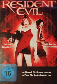 Resident Evil (DVD / Universum Film / front FSK rating) Box Art