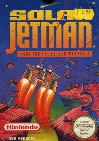 Solar Jetman: Hunt For The Golden Warship (NES Version) Box Art
