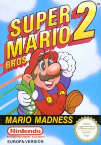 Super Mario Bros. 2 (Europa-Version) [DE] Box Art