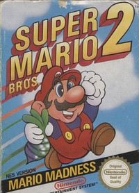 Super Mario Bros. 2 (NES Version) Box Art