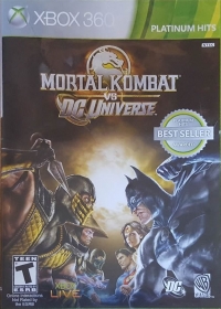 Mortal Kombat vs. DC Universe - Platinum Hits Box Art