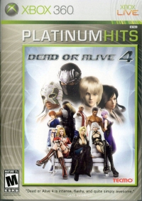 Dead or Alive 4 - Platinum Hits Box Art