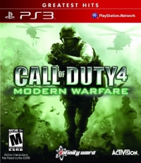 Call of Duty 4: Modern Warfare - Greatest Hits Box Art