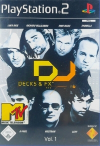 DJ: Decks & FX Vol 1 [DE] Box Art