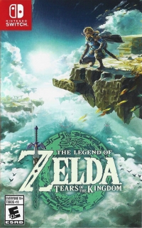 Legend of Zelda, The: Tears of the Kingdom Box Art