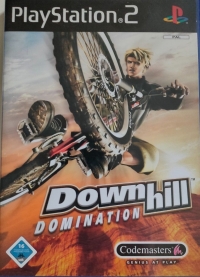 Downhill Domination (back hologram) Box Art