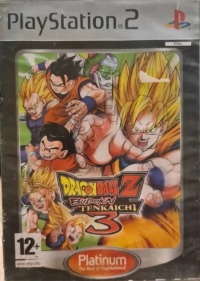 Dragon Ball Z: Budokai Tenkaichi 3 - Platinum Box Art