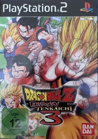 Dragon Ball Z: Budokai Tenkaichi 3 (square USK rating) Box Art